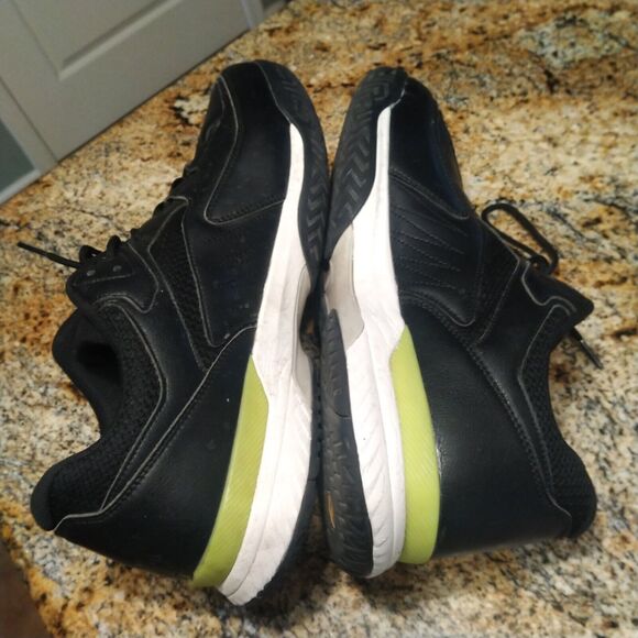 FitVille Men‘s Wide Pickleball Shoes All Court Tennis Shoes Black Size 14EW main image 5